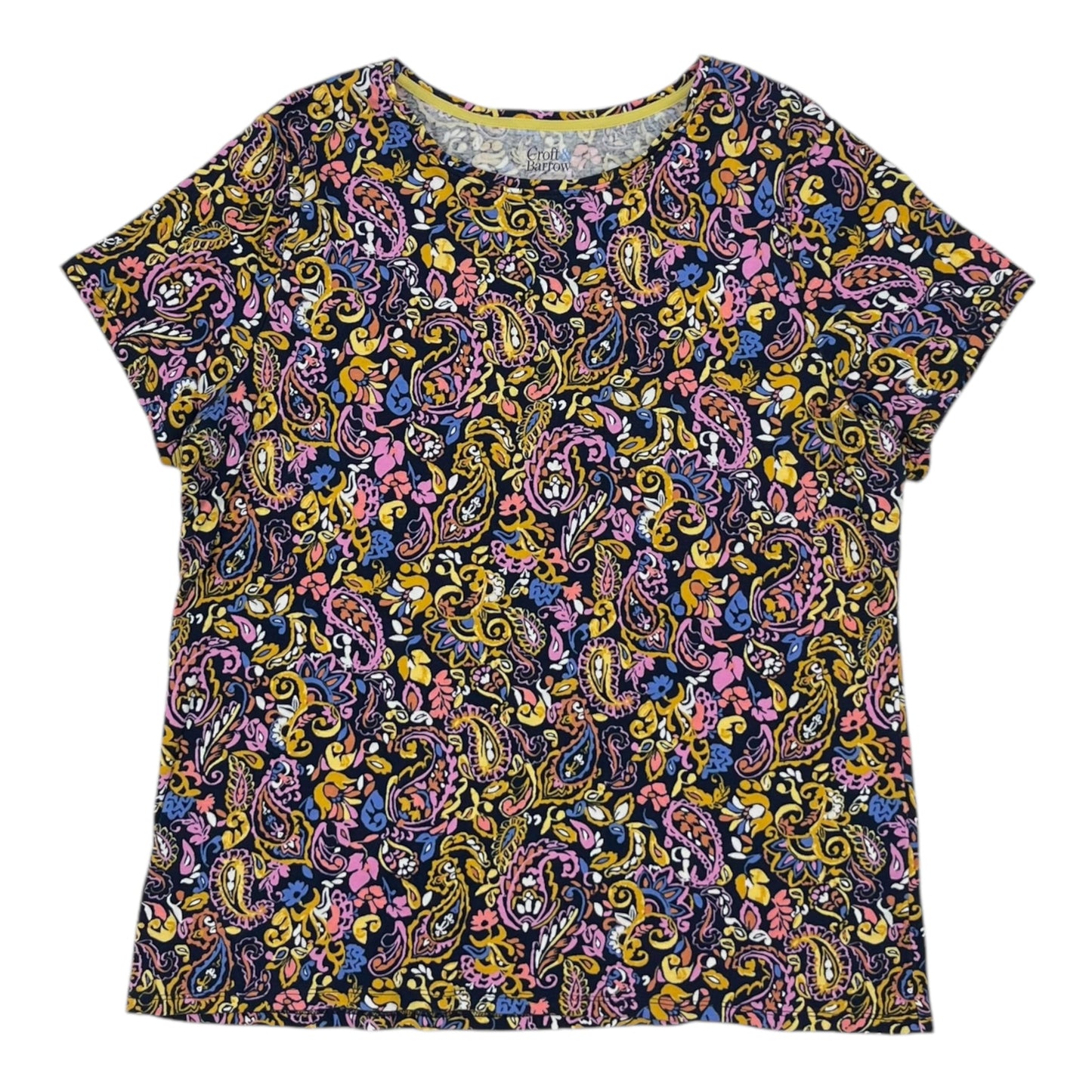 Top Ss By Croft And Barrow In Navy, Size:Xl