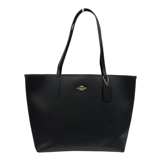 Tote Designer By Coach In Black, Size:Large