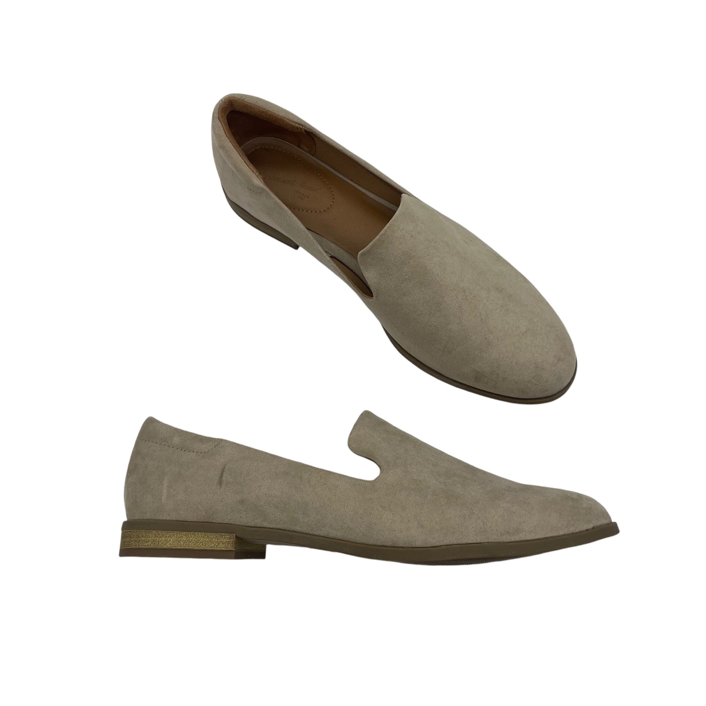 Shoes Flats By Universal Thread In Tan, Size:9