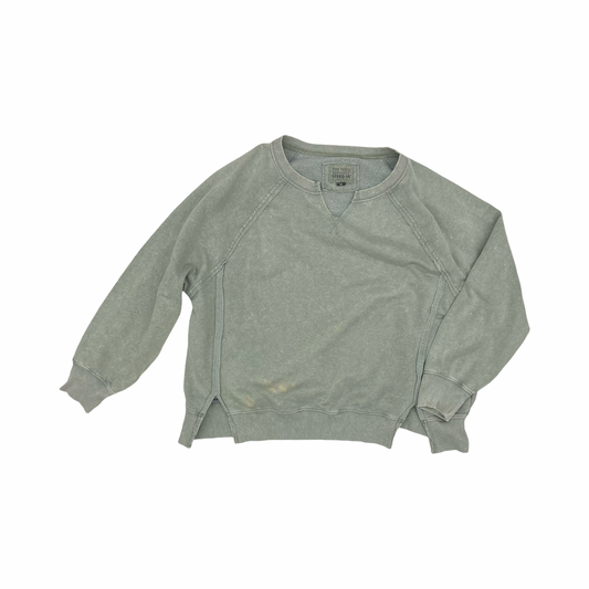 Sweatshirt Crewneck By American Eagle In Green, Size:M