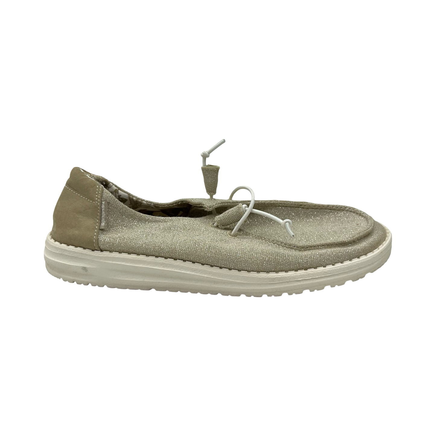 Shoes Sneakers By Hey Dude In Tan, Size:8