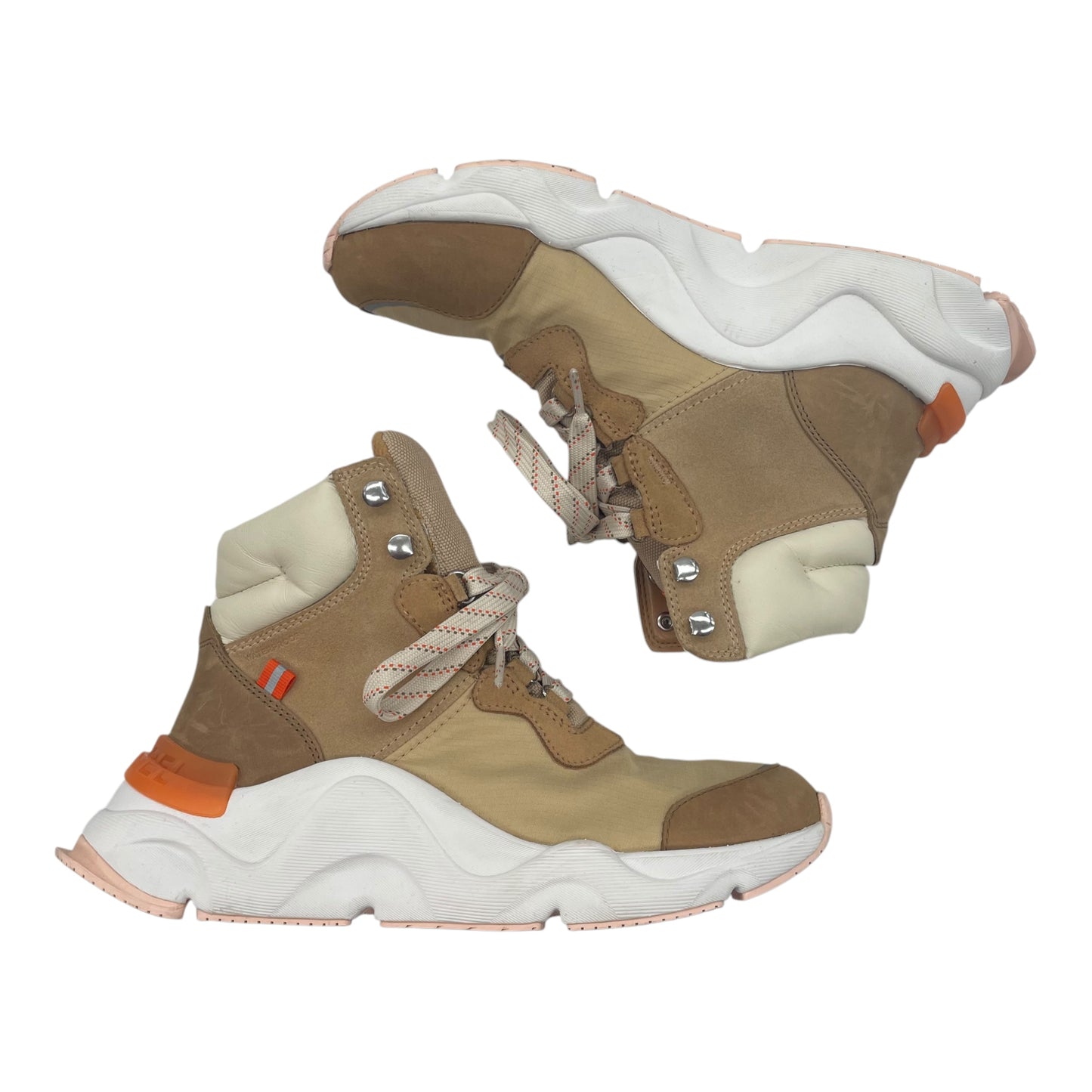 Boots Hiking By Sorel In Tan, Size:8