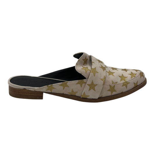 Shoes Designer By Rebecca Minkoff In Gold & Tan, Size:7.5