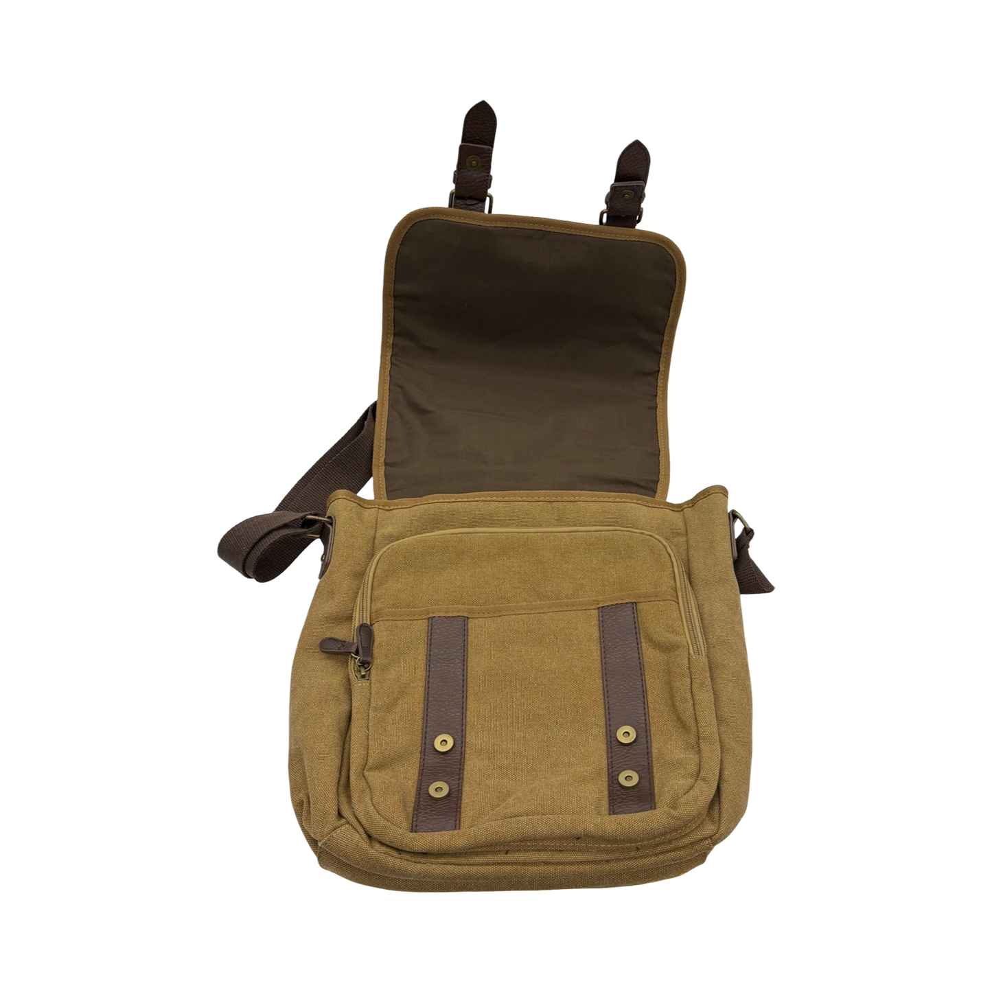 Crossbody By Clothes Mentor In Brown, Size:Large