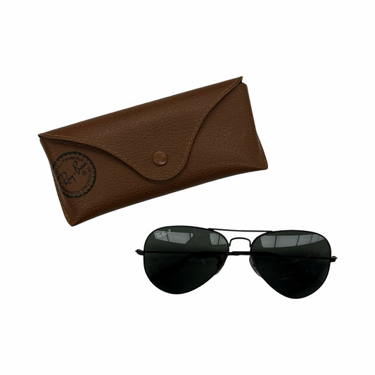Sunglasses Designer By Ray Ban In Black