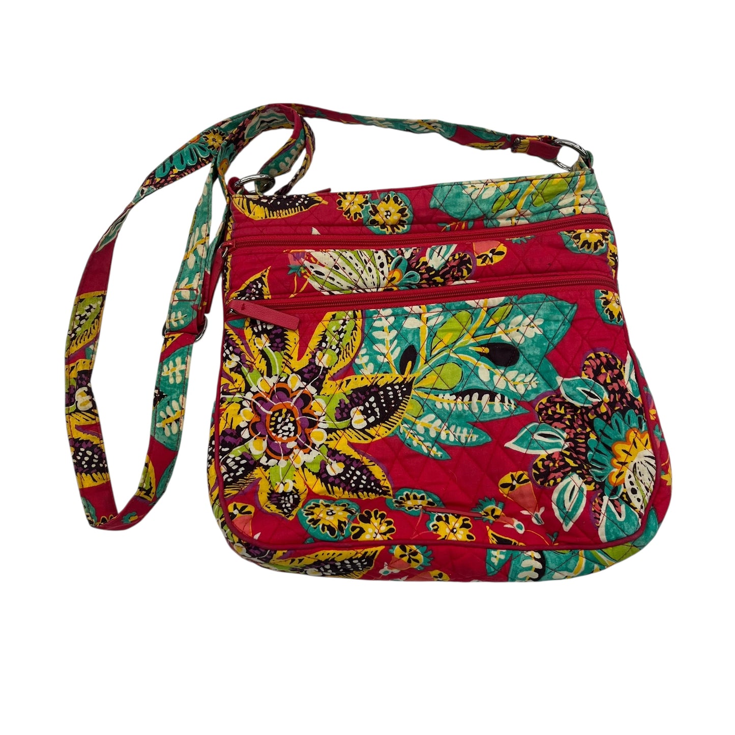 Crossbody By Vera Bradley In Red, Size:Medium