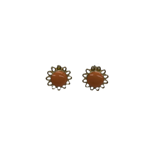 Earrings Stud By    Clothes Mentor In Gold & Orange