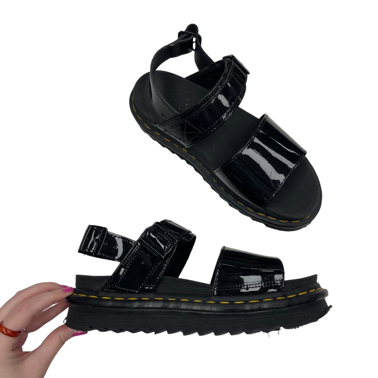 Sandals Flats By Dr Martens In Black