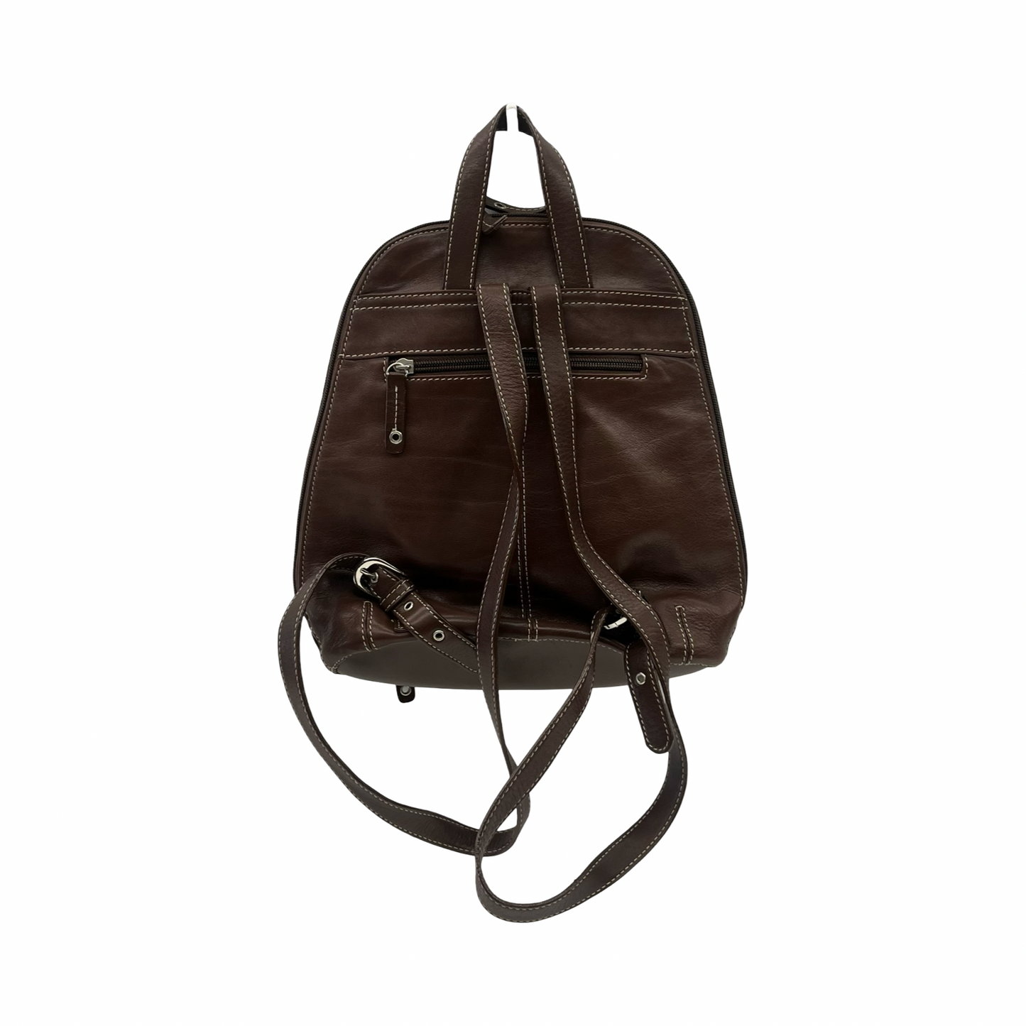 Backpack Leather By Clarks In Brown, Size:Small