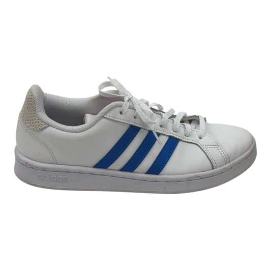 Shoes Sneakers By Adidas In Blue & White, Size:7.5