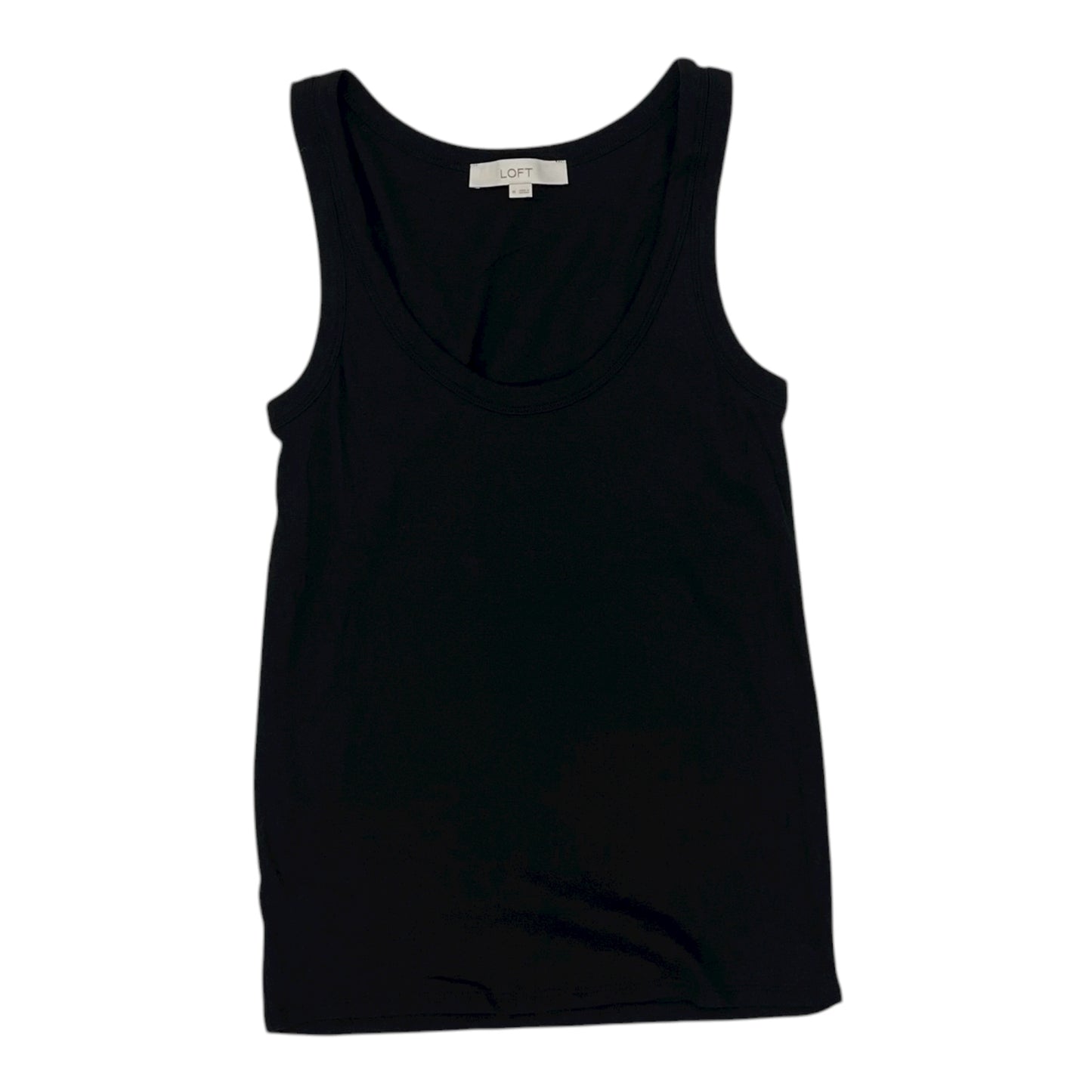 Top Sleeveless Basic By Loft In Black, Size:M