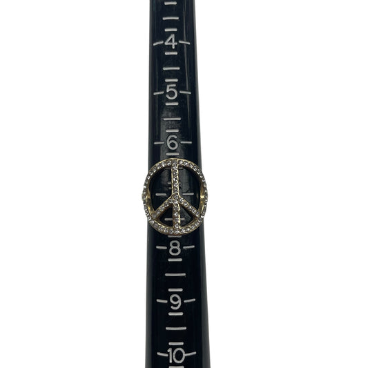 Ring Band By Clothes Mentor In Gold