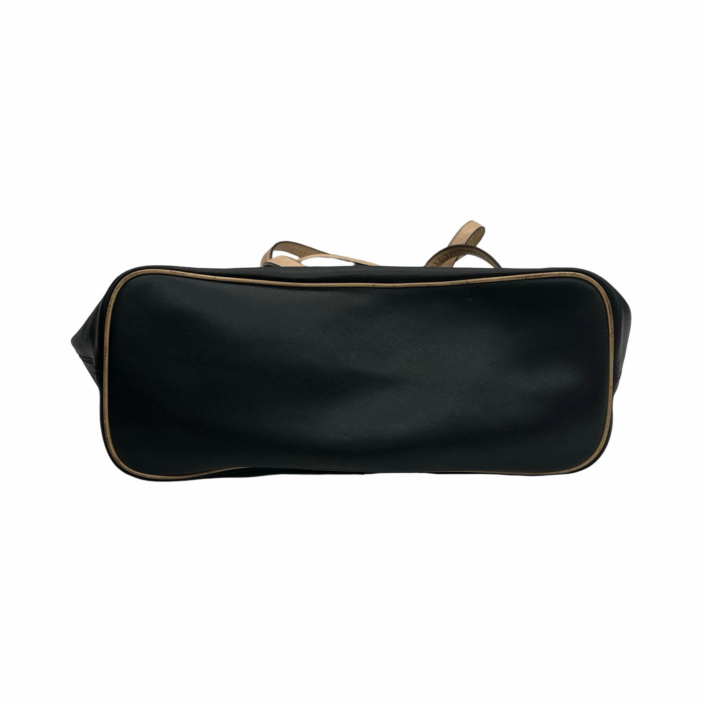 Handbag Designer By Coach In Black & Brown, Size:Large