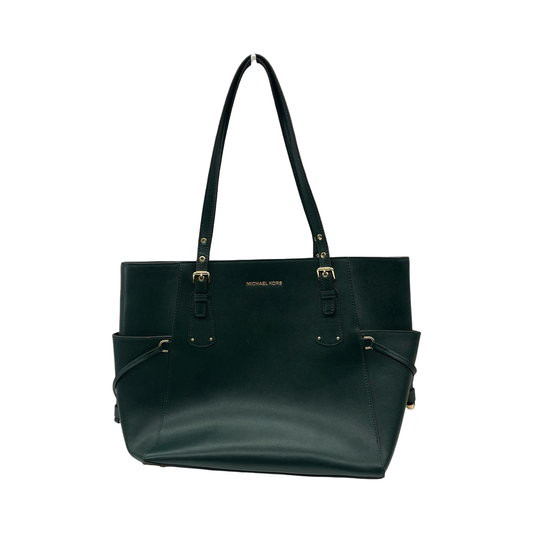 Handbag Designer By Michael Kors In Green, Size:Large