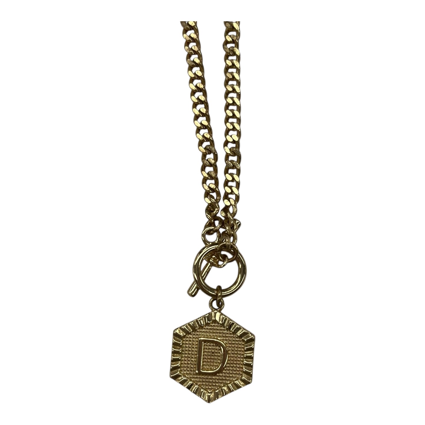 Necklace Charm By    Clothes Mentor In Gold