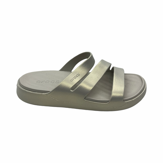 Sandals Sport By Crocs In Grey, Size:6