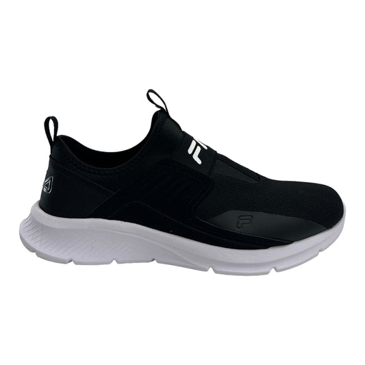 BLACK SHOES ATHLETIC by FILA Size:9