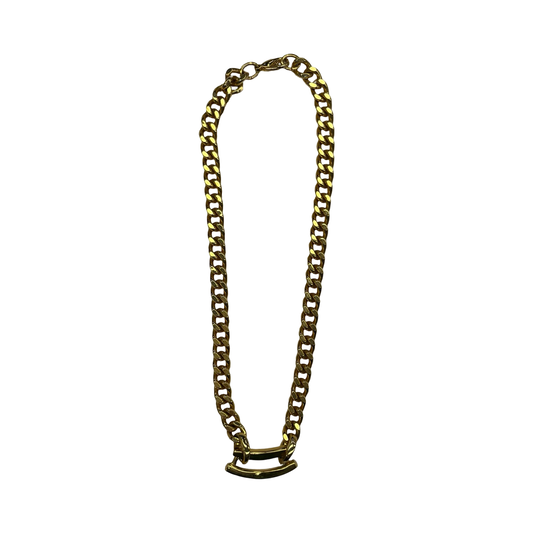 Necklace Chain By Clothes Mentor In Gold