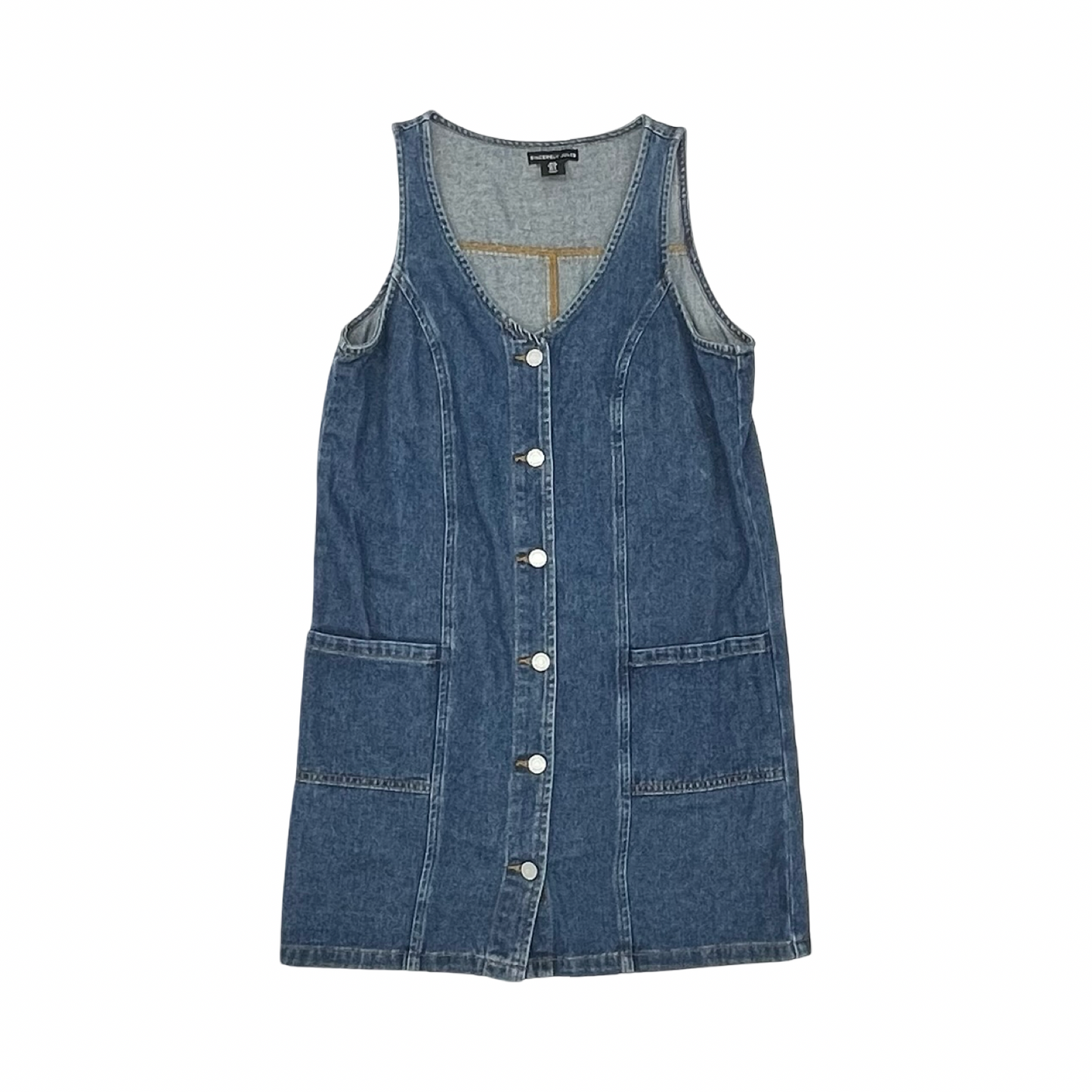 Dress Casual Short By Sincerely Jules In Blue Denim, Size:S