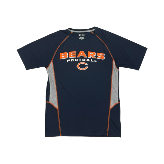 Athletic Top Ss By Nfl In Blue & Orange, Size:M