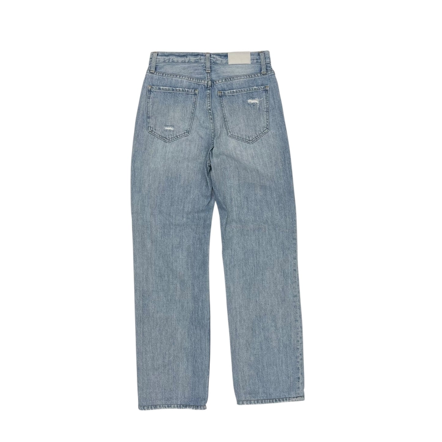 Jeans Straight By Pistola In Blue Denim, Size:2