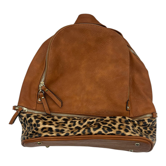 Backpack By Jen & Co In Brown, Size:Medium