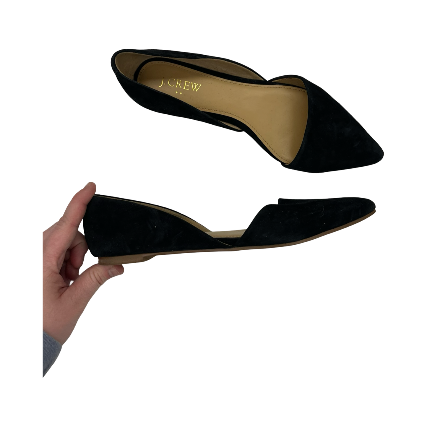 Shoes Flats By J. Crew In Black, Size:7