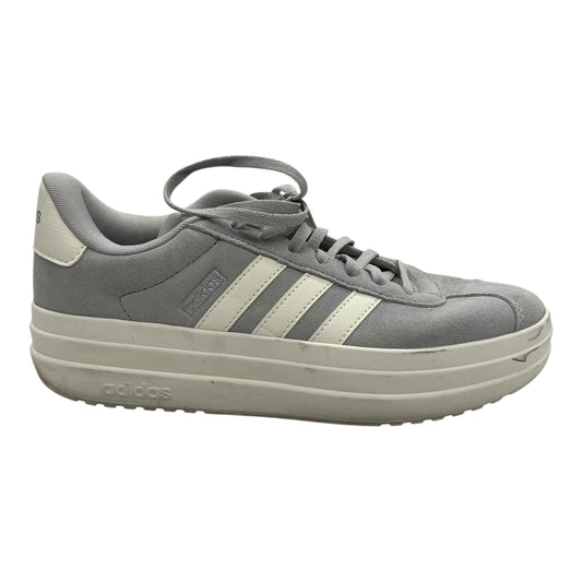 Shoes Sneakers Platform By Adidas In Grey, Size:9.5