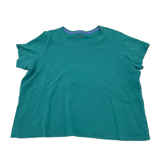 TEAL BASIC EDITIONS TOP SS BASIC, Size 3X