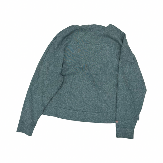 Athletic Sweatshirt Hoodie By Calia In Green, Size: M