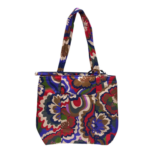 Handbag By Vera Bradley In Floral Print, Size:Medium