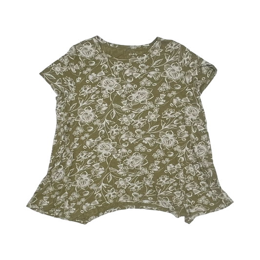 Top Ss By Wonderly In Green, Size:Xl
