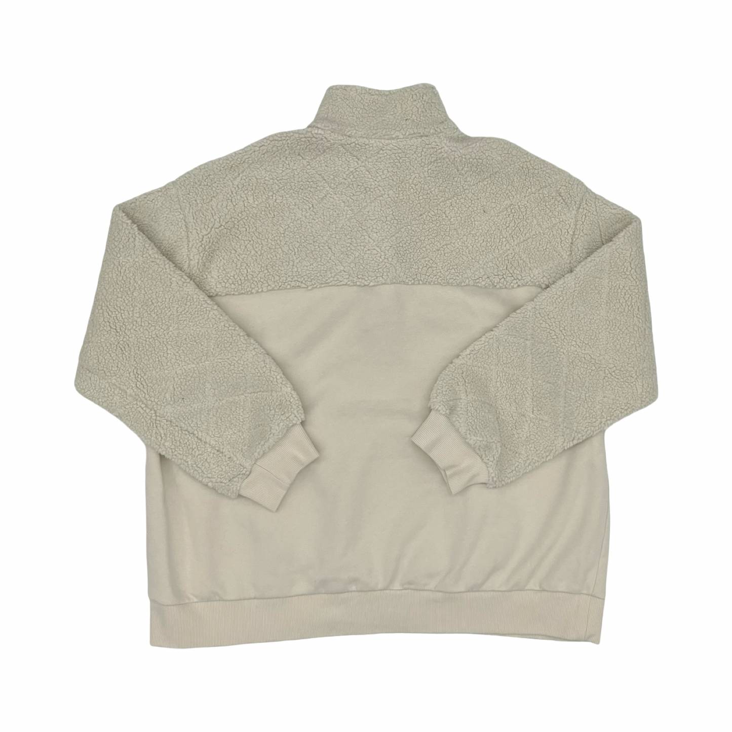 Sweatshirt Crewneck By Time And Tru In Tan, Size:Xxl