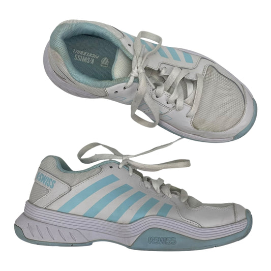 Shoes Athletic By K Swiss In Blue & White, Size:9