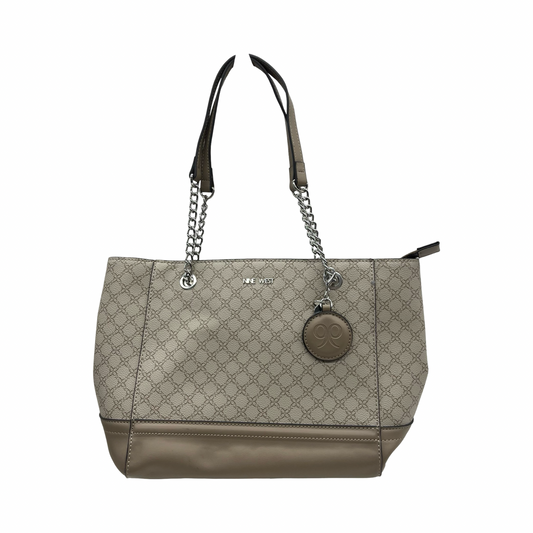 Handbag By Nine West In Tan, Size:Medium