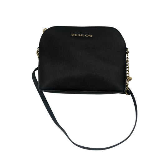 Crossbody Designer By Michael Kors In Black, Size:Medium