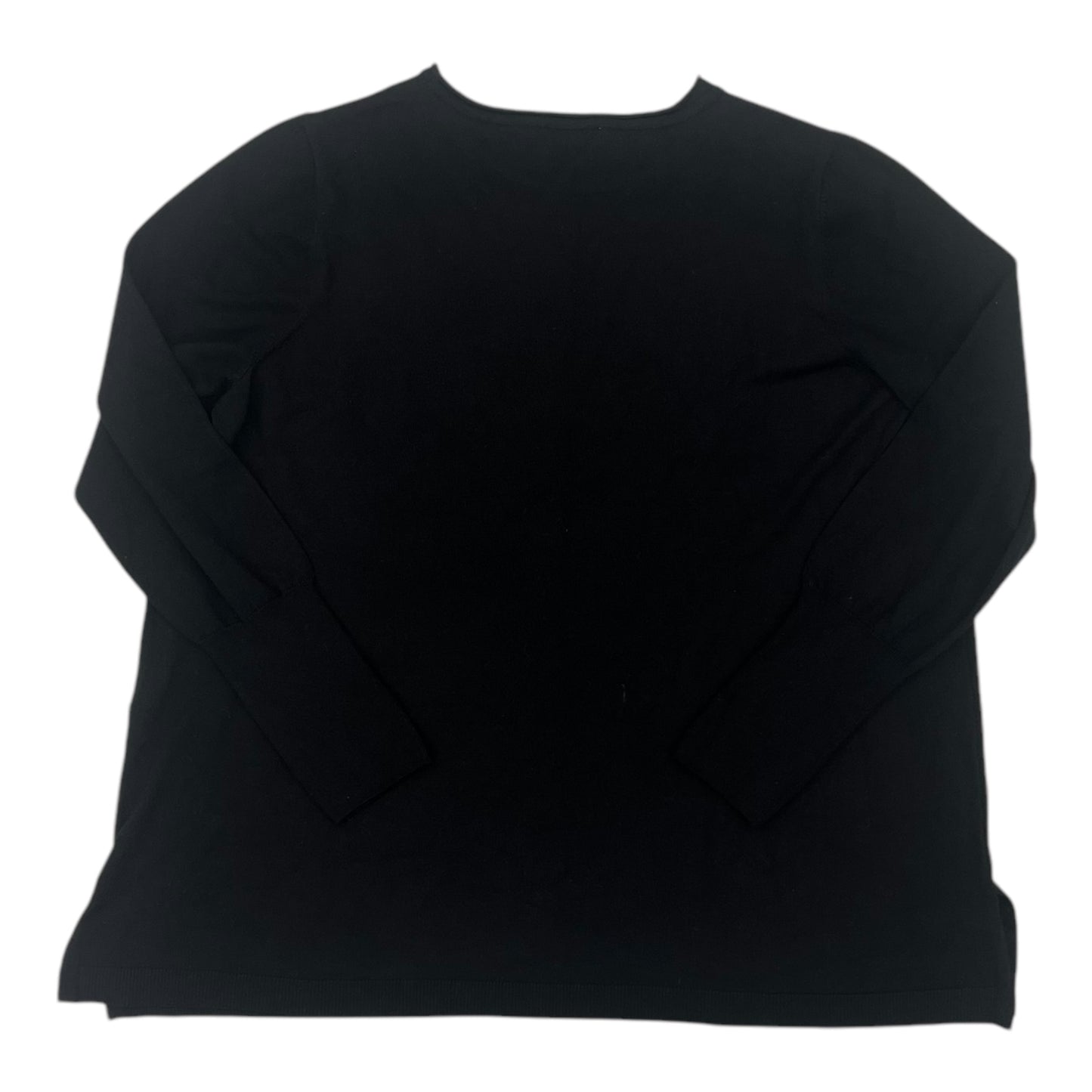 Top Ls By Chicos In Black, Size:Xl