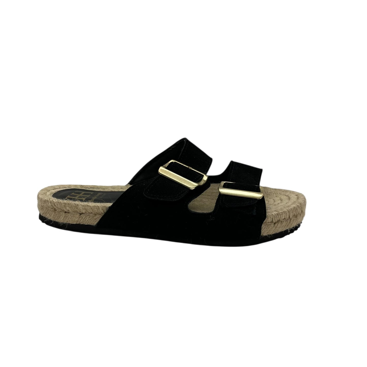 Sandals Flats By Haute Hippie In Black & Tan, Size:7