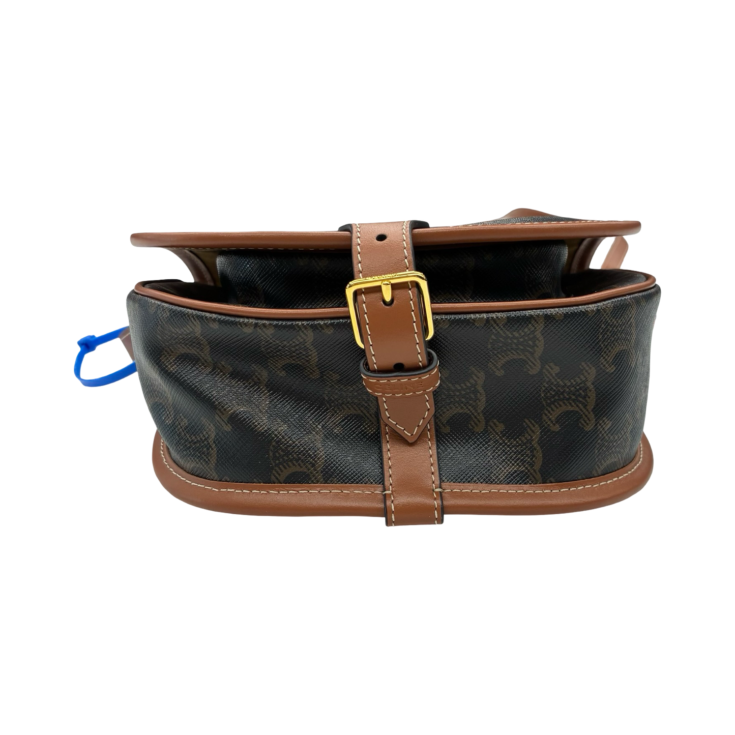 Crossbody Luxury Designer By Celine In Brown, Size:Small