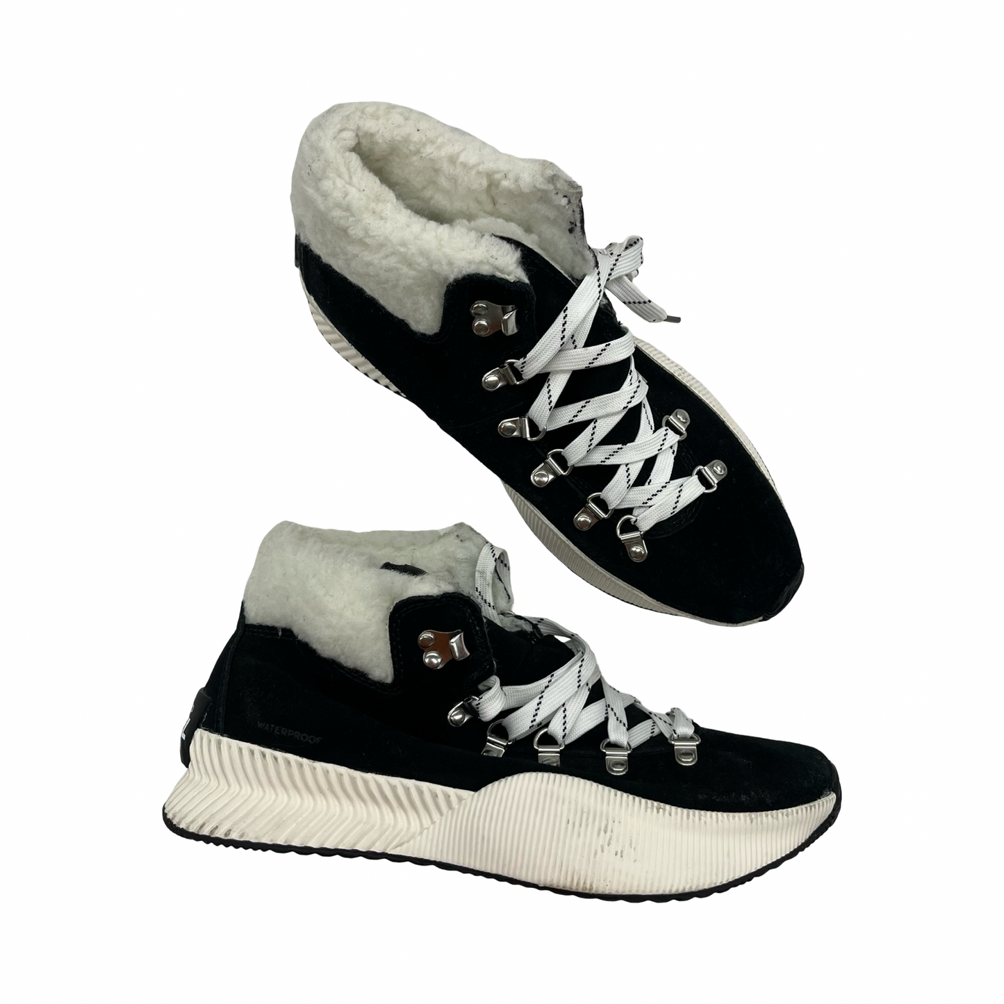 Shoes Sneakers By Sorel In Black & White, Size:10