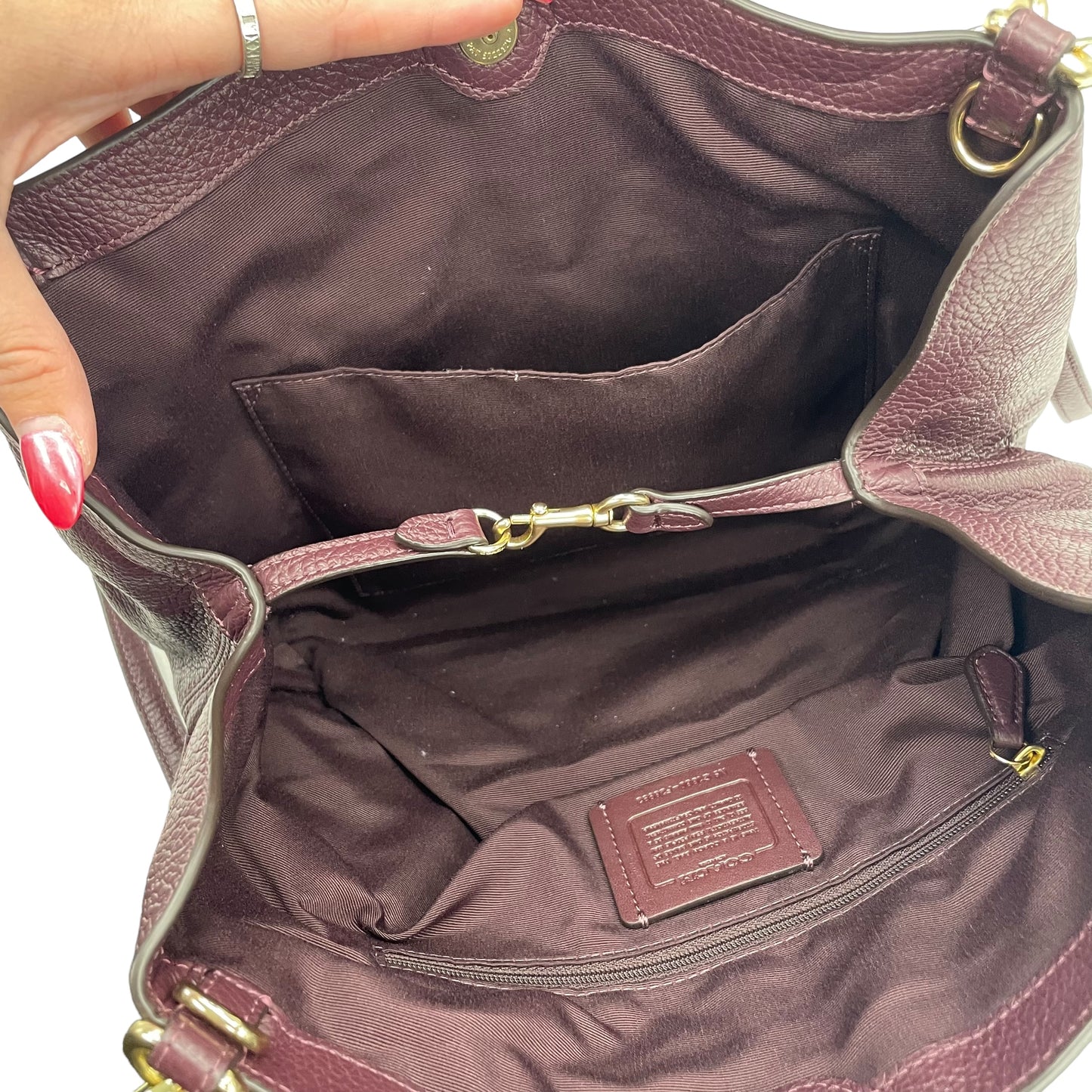 COACH HANDBAG DESIGNER, Size MEDIUM