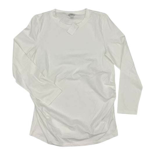 Mat Top Ls By J. Crew In White, Size:L