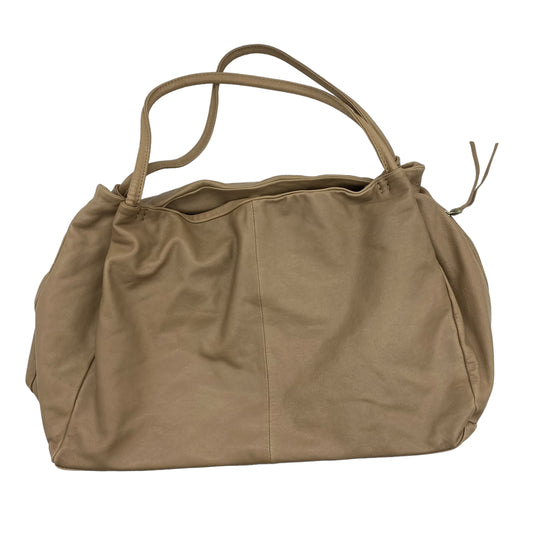 TAN TOTE LEATHER by HOBO INTL Size:LARGE