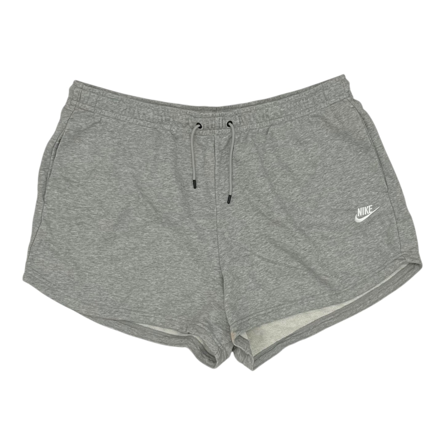 Athletic Shorts By Nike Apparel In Grey, Size:3X