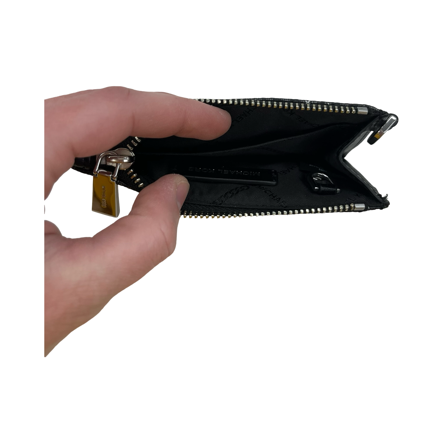 Wallet Designer By Michael Kors In Black, Size:Small