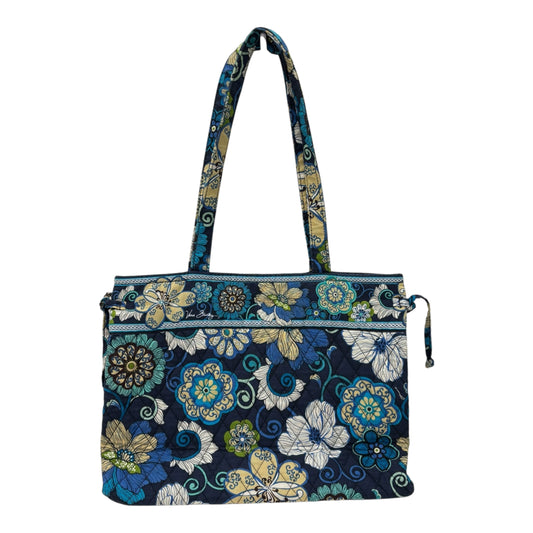 Handbag By Vera Bradley In Navy, Size:Medium