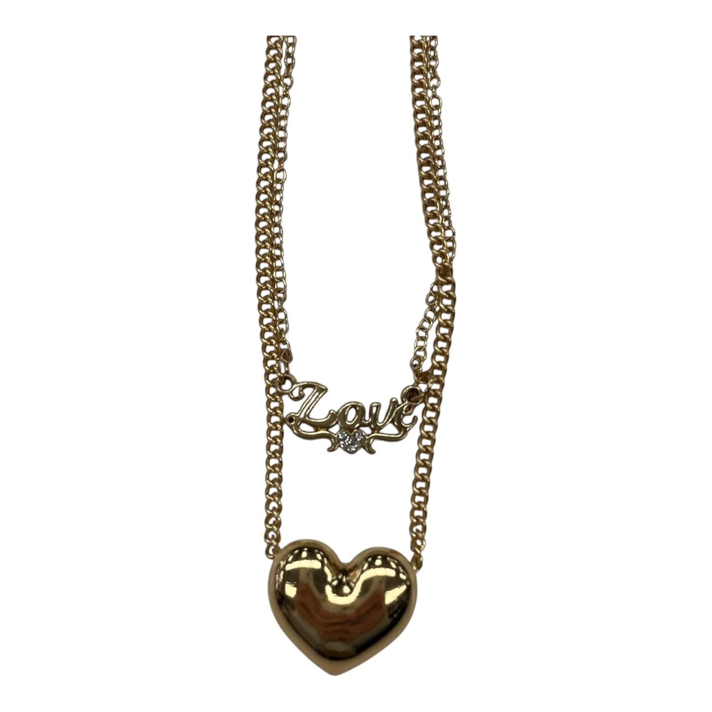 Necklace Charm By    Clothes Mentor In Gold