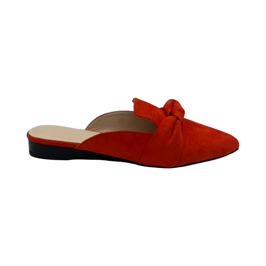 Shoes Flats By Cmf In Orange, Size:11