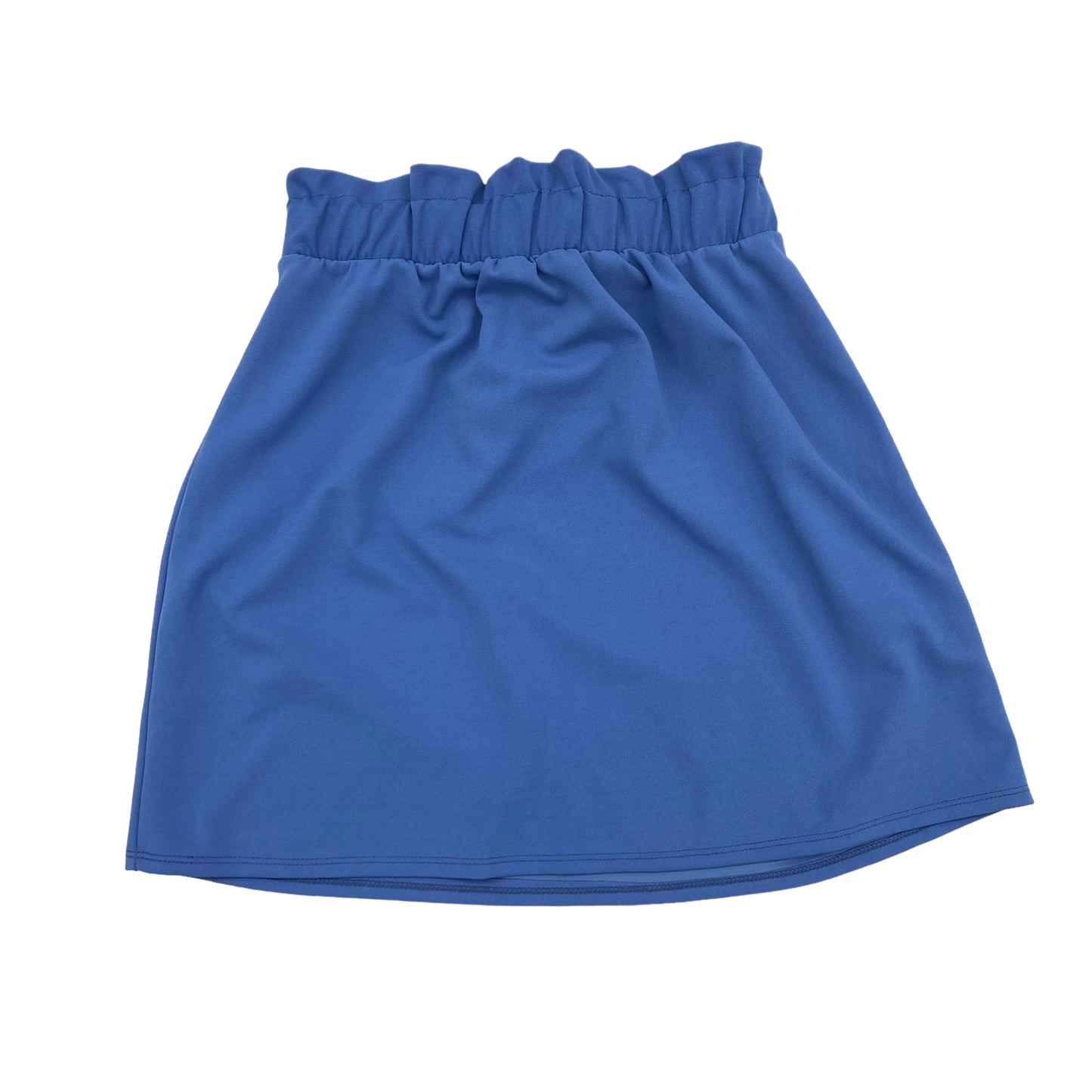 BLUE POTTERS POT SKIRT MINI & SHORT, Size S