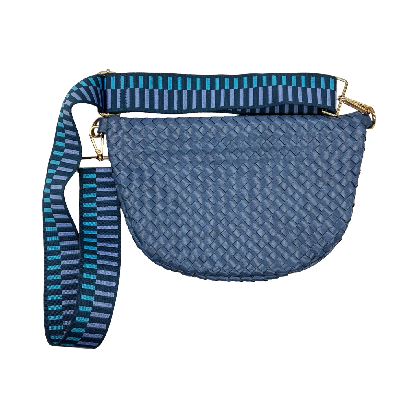 Crossbody By Clothes Mentor In Blue, Size:Medium